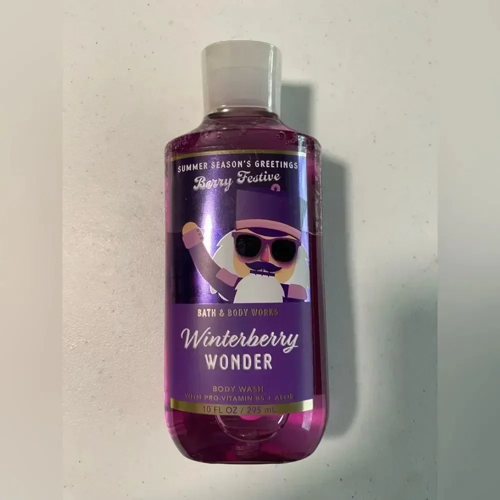Bath & Body Works WINTERBERRY WONDER BATH SHOWER GEL BODY WASH NEW